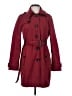 MICHAEL Michael Kors Burgundy Trenchcoat Size S - photo 1