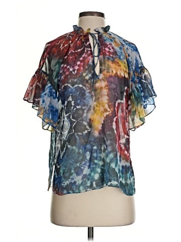 Alice + Olivia Short Sleeve Blouse (view 1)