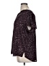 Monday Fun 100% Polyester Stars Burgundy Short Sleeve Blouse Size 1X - photo 5