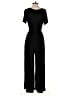 Shein Solid Black Jumpsuit Size 6 - photo 2