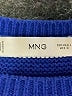 MNG Stripes Blue Pullover Sweater Size L - photo 7