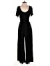 Shein Solid Black Jumpsuit Size 6 - photo 1