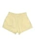 Primark Solid Yellow Shorts Size 4 - photo 2