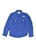 Columbia 100% Nylon Blue Long Sleeve Polo Size XS (kids) - photo 1