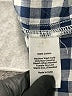 Talbots 100% Cotton Checkered-gingham Blue Long Sleeve Button-Down Shirt Size 1X - photo 8