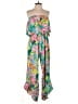Unbranded 100% Polyester Tropical Pink Jumpsuit Size M - photo 1