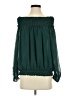 Max Studio 100% Polyester Green 3/4 Sleeve Blouse Size XS (estimated) - photo 1