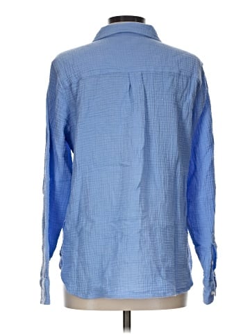 J.Crew Factory Store Long Sleeve Button-Down Shirt (view 2)