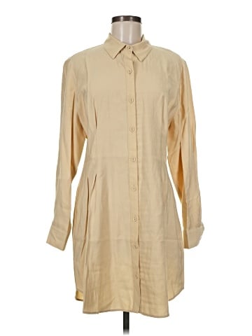 Primark 3/4 Sleeve Button-Down Shirt (view 1)