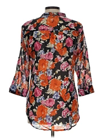 Magazine 3/4 Sleeve Blouse (view 2)