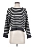 Assorted Brands Stripes Gray Pullover Sweater Size S - photo 1
