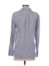 Zara Stripes Blue Long Sleeve Button-Down Shirt Size S - photo 2