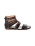 BED|STU 100% Leather Black Sandals Size 6 - photo 1