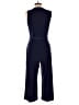 MICHAEL Michael Kors Solid Blue Jumpsuit Size M - photo 2