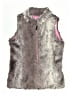 Hatley 100% Polyester Gray Faux Fur Vest Size 7 - photo 1