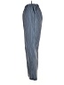 New Style 100% Polyester Stripes Blue Casual Pants Size S - photo 5