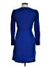 DKNY 100% Polyester Solid Blue Cocktail Dress Size 6 (petite) - photo 2