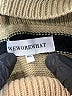 WeWoreWhat Stripes Tan Turtleneck Sweater Size Med - Lg - photo 7