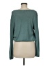 Amadi Teal Long Sleeve Top Size M - photo 2