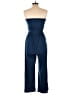 Grace Karin Solid Blue Jumpsuit Size M - photo 2