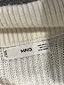 MNG Stripes Ivory Pullover Sweater Size S - photo 7