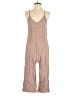 Bobi 100% Cotton Solid Brown Jumpsuit Size XS - photo 1