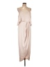Shona Joy 100% Polyester Tan Casual Dress Size 10 - photo 1