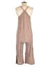 Bobi 100% Cotton Solid Brown Jumpsuit Size XS - photo 2