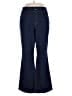SPANX Chevron-herringbone Blue Jeans Size 2X - photo 1