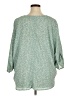Mittoshop Green 3/4 Sleeve Blouse Size 1X - photo 2
