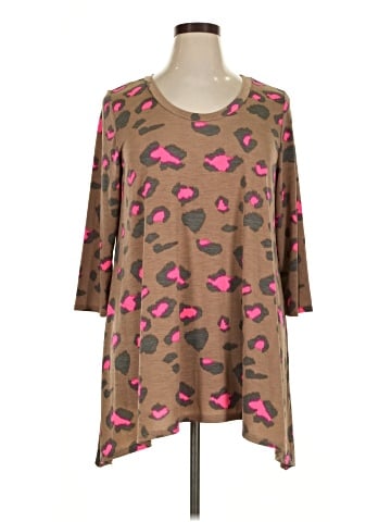 Honeyme 3/4 Sleeve Top (view 1)