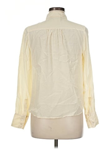 J.Crew Long Sleeve Silk Top (view 2)