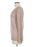metaphor Metallic Silver Pullover Sweater Size M - photo 5