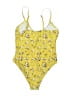 Zaful 100% Cotton Yellow Bodysuit Size M - photo 2