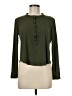Evereve Green Long Sleeve Top Size M - photo 1