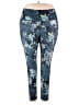 Active by Old Navy Floral Blue Active Pants Size XXL - photo 1