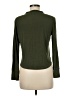 Evereve Green Long Sleeve Top Size M - photo 2