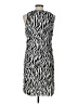 NY Collection Animal Print Silver Casual Dress Size L - photo 2