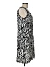 NY Collection Animal Print Silver Casual Dress Size L - photo 4