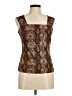 Joseph Ribkoff Brown Sleeveless Top Size 6 - photo 1