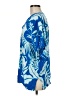 Natori 100% Rayon Blue Short Sleeve Blouse Size M - photo 5