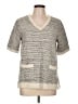 Soft Surroundings 100% Cotton Ivory Pullover Sweater Size L - photo 1