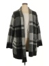 Evolution Plaid Gray Cardigan Size 2X - photo 1