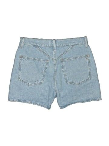 Madewell The Momjean Short in Essen Wash: Yoke Edition (view 2)