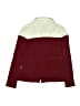 Speechless Color Block Burgundy Long Sleeve Blouse Size L (kids) - photo 2