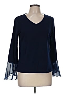 Susan Graver 3/4 Sleeve Top