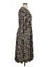 Chico's Animal Print Black Casual Dress Size XL (3) - photo 4