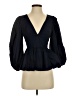 STAUD Black 3/4 Sleeve Blouse Size 2 - photo 1