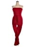 Fashion Nova Solid Red Jumpsuit Size XL - photo 1
