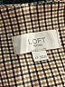 Ann Taylor LOFT Houndstooth Tan Coat Size Lg Petite - photo 6
